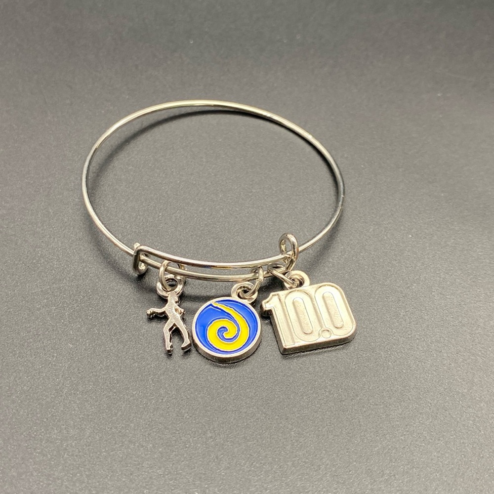 Item 470 Gymnasts Charm Bracelet
